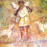 The Good Shepherd in a Rome Catacomb